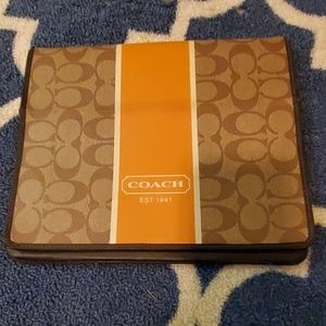AUTHENTIC COACH IPAD CASE